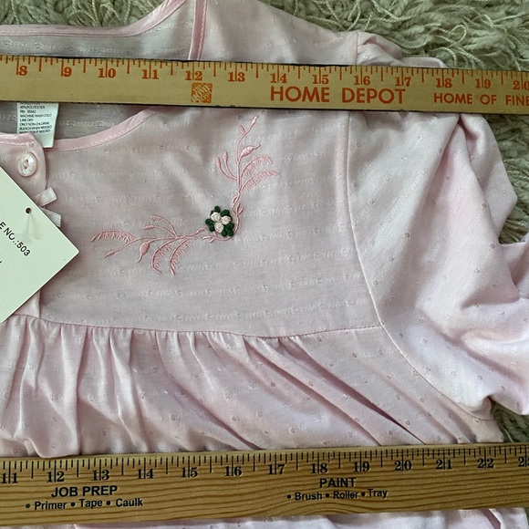 Betsy Vintage nightgown sleepwear pink Large - Picture 4 of 12
